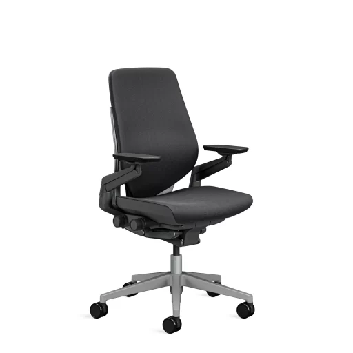 A steelcase office chair, representing the risk and reward quality of Steelcase's stock.